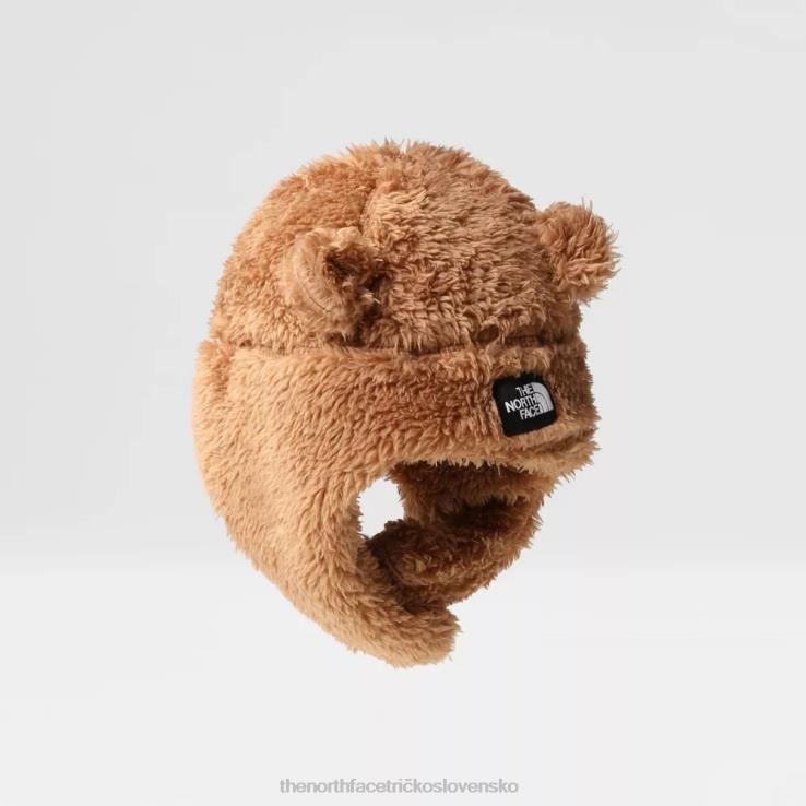HLH081548 pražená hnedá The North Face baby bear suave oso beanie