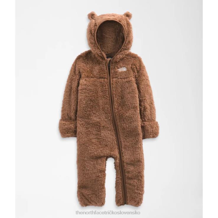 HLH085280 pražená hnedá The North Face dieťa medveď jeden kus