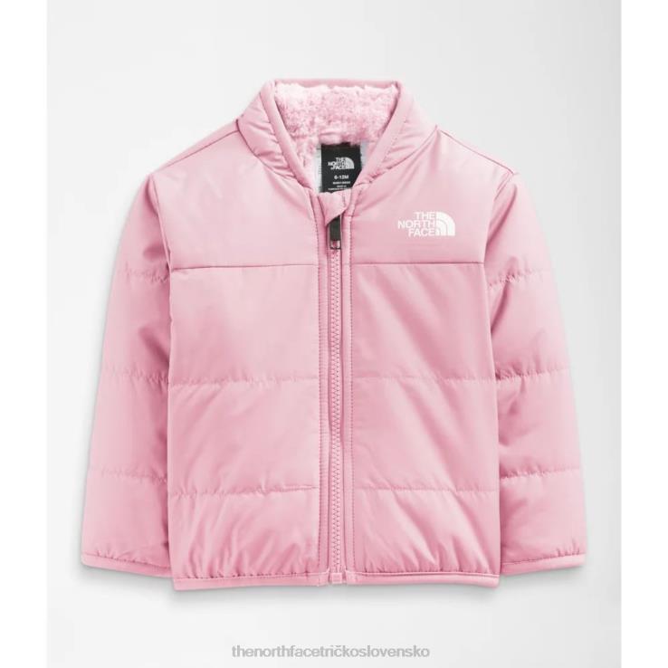 HLH085324 cameo ružová The North Face detská obojstranná mossbud bunda