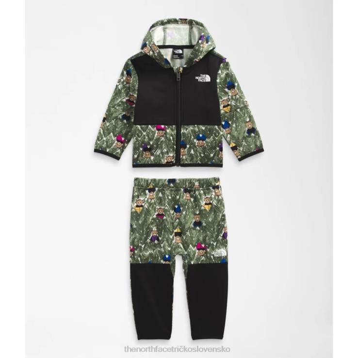 HLH085341 tymiánový oriešok The North Face detská zimná teplá súprava