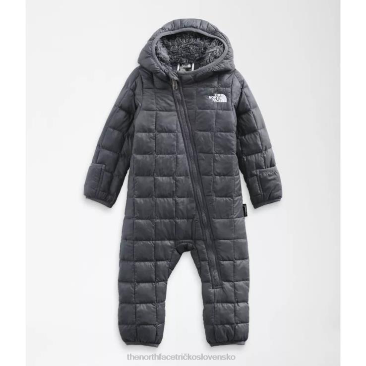 HLH085902 sivá The North Face detská termoguľa z jedného kusu