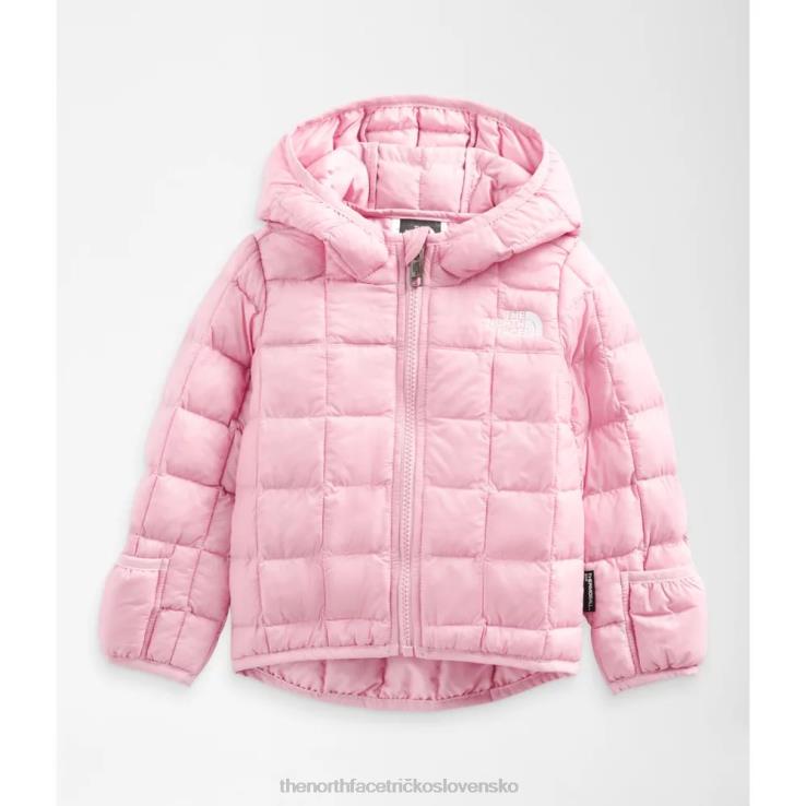 HLH085983 cameo ružová The North Face detská termobalová bunda s kapucňou