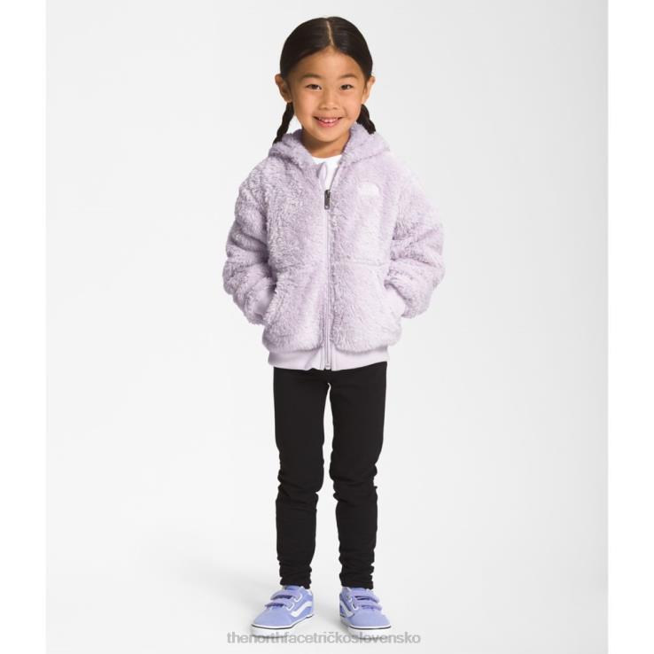 HLH085272 levanduľová hmla The North Face detská mikina s kapucňou oso s kapucňou