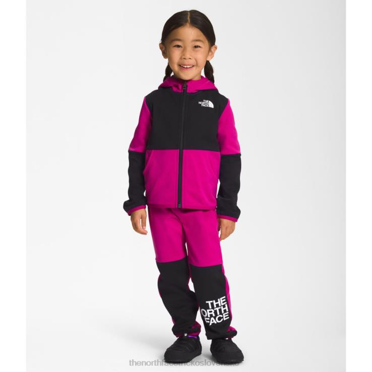HLH085337 fuschia ružová The North Face detská zimná teplá súprava