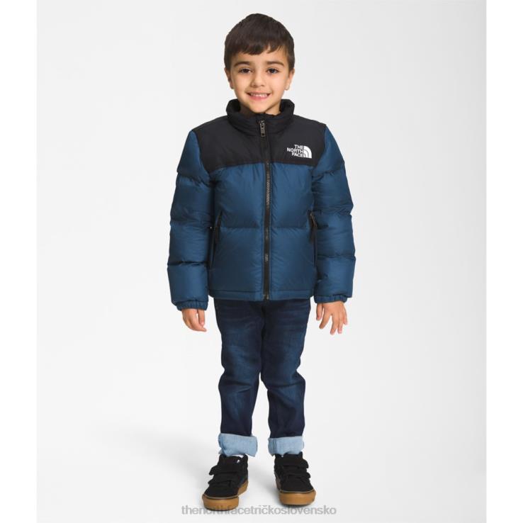 HLH085933 tienisté modré The North Face detská retro bunda z roku 1996