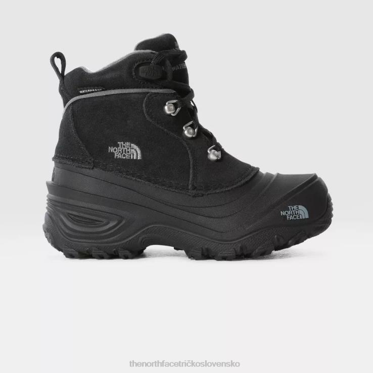 HLH082 sivá The North Face teens chilkat lace ii turistické topánky