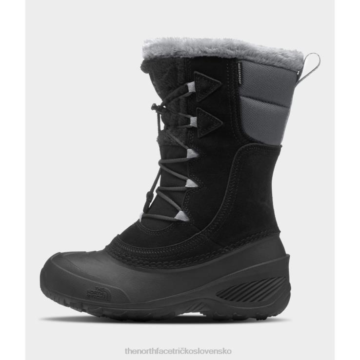 HLH083248 sivá The North Face čižmy pre mládež shellista lace iv