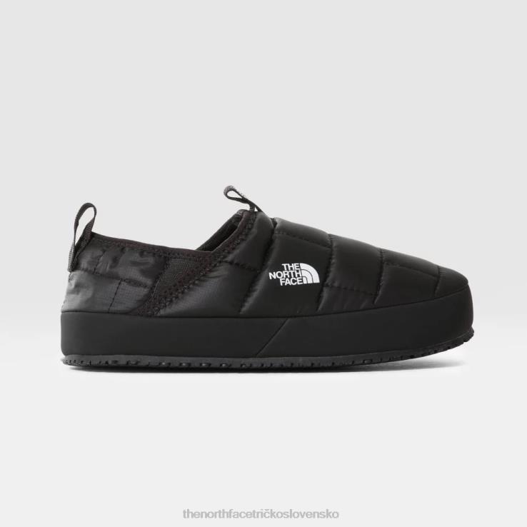 HLH0875 čierna biela The North Face tínedžerské termobalové trakčné zimné muly ii čierna biela