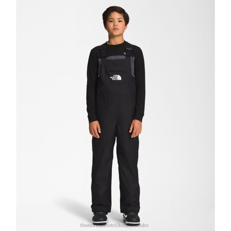 HLH085909 čierna The North Face tínedžerské zateplené podbradníky