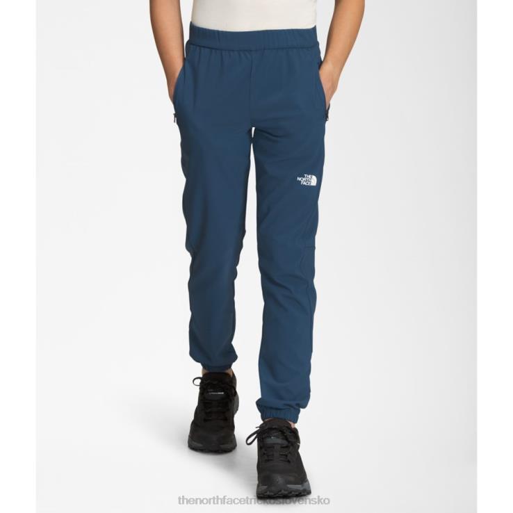 HLH085964 tienisté modré The North Face chlapci na horských nohaviciach