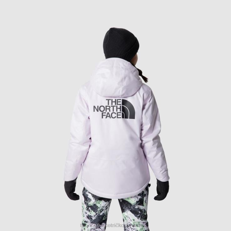 HLH081660 levanduľová hmla The North Face dievčenská zateplená bunda slobody