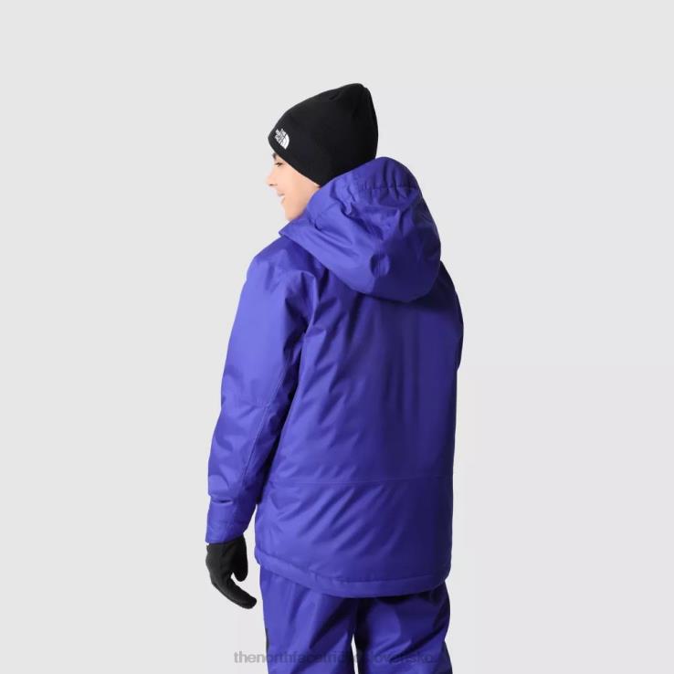 HLH081661 lapis modrý The North Face chlapčenská zateplená bunda slobody
