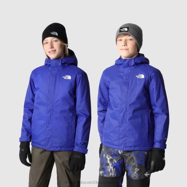 HLH081964 lapis modrý The North Face tínedžerská zateplená bunda snowquest