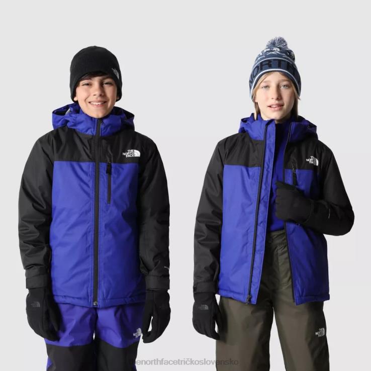 HLH081967 lapis modrý The North Face teens snowquest plus zateplená bunda