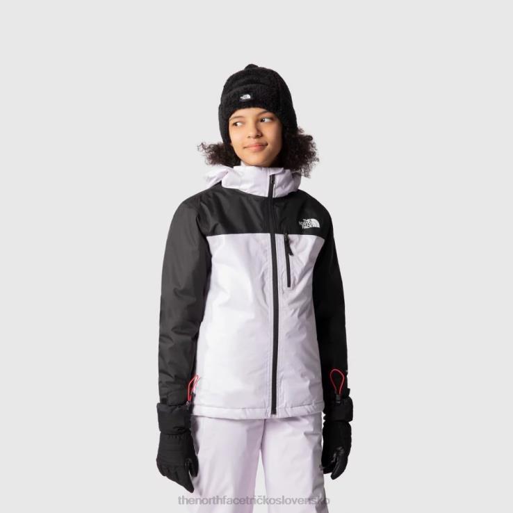 HLH081969 levanduľová hmla The North Face teens snowquest plus zateplená bunda