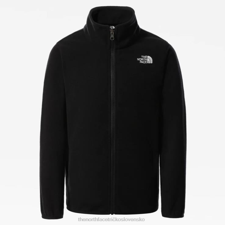 HLH082291 čierna The North Face mládež emilio celorozopínací fleece
