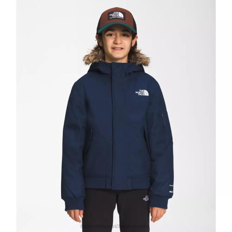HLH085912 vrcholové námorníctvo The North Face chlapčenská gothamová bunda