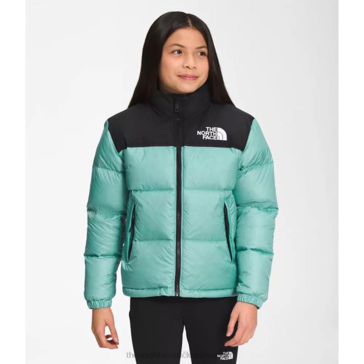 HLH086016 wasabi The North Face tínedžerská retro bunda z roku 1996