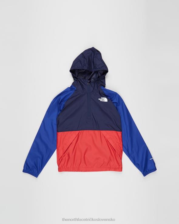 HLH087310 námorníctvo The North Face zbaliteľná veterná bunda pre tínedžerov