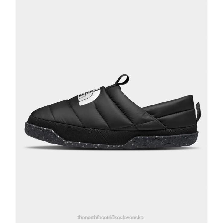 HLH084008 čierna biela The North Face čiernobieli muži nuptse mulice