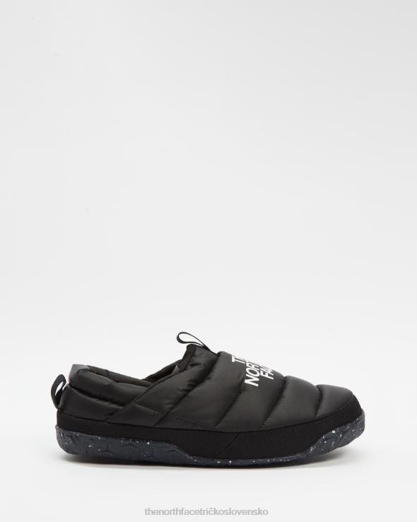 HLH087129 čierna biela The North Face nuptse mules muži
