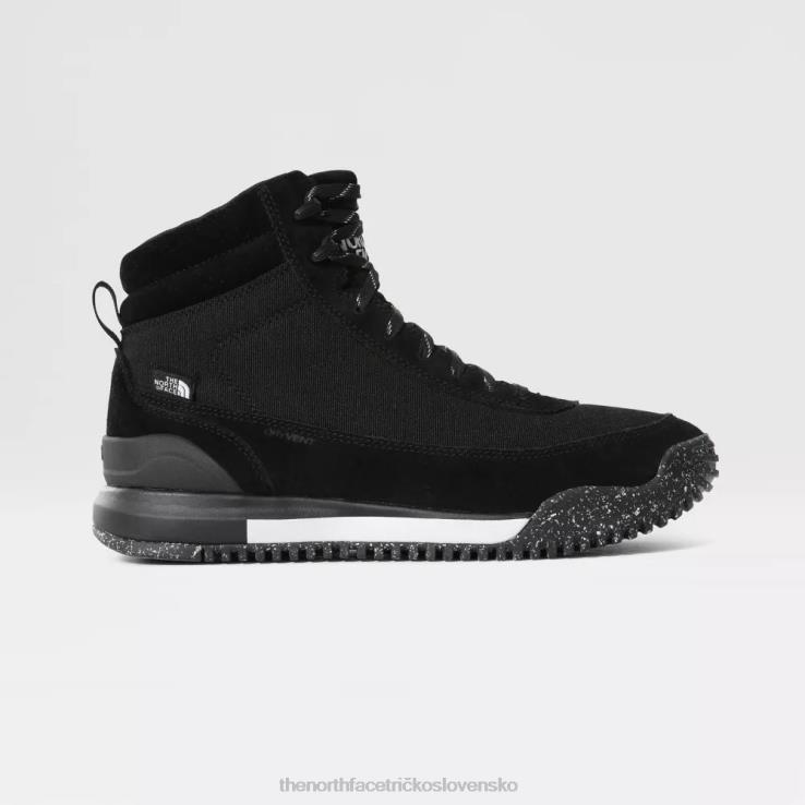 HLH081012 čierna biela The North Face black white men back to berkeley iii textil street boots