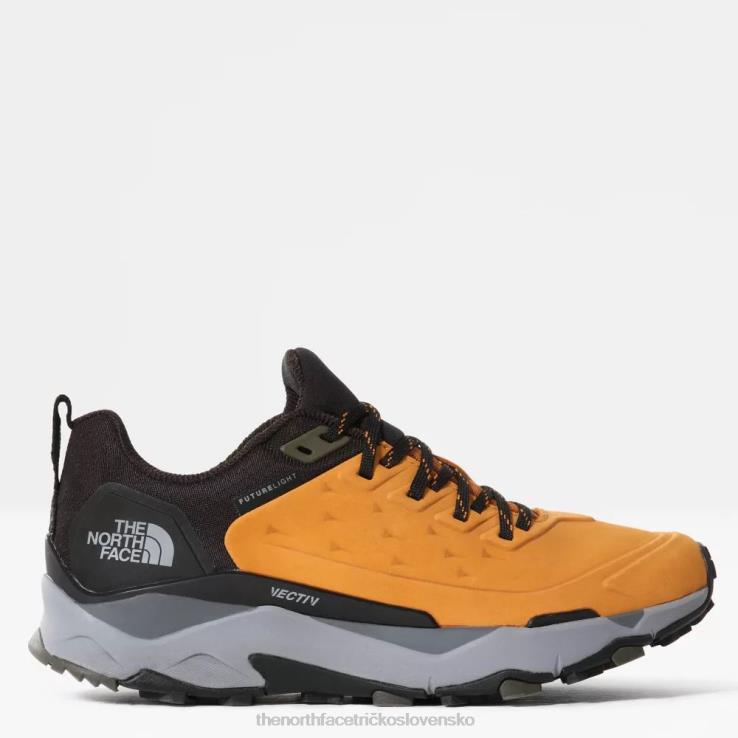 HLH081023 citrínová žltá The North Face pánska vectiv futurelight exploris kožená turistická obuv