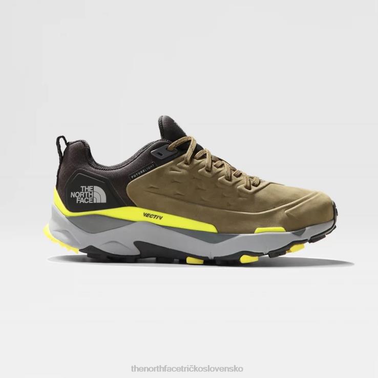 HLH081025 vojenská oliva The North Face pánska vectiv futurelight exploris kožená turistická obuv