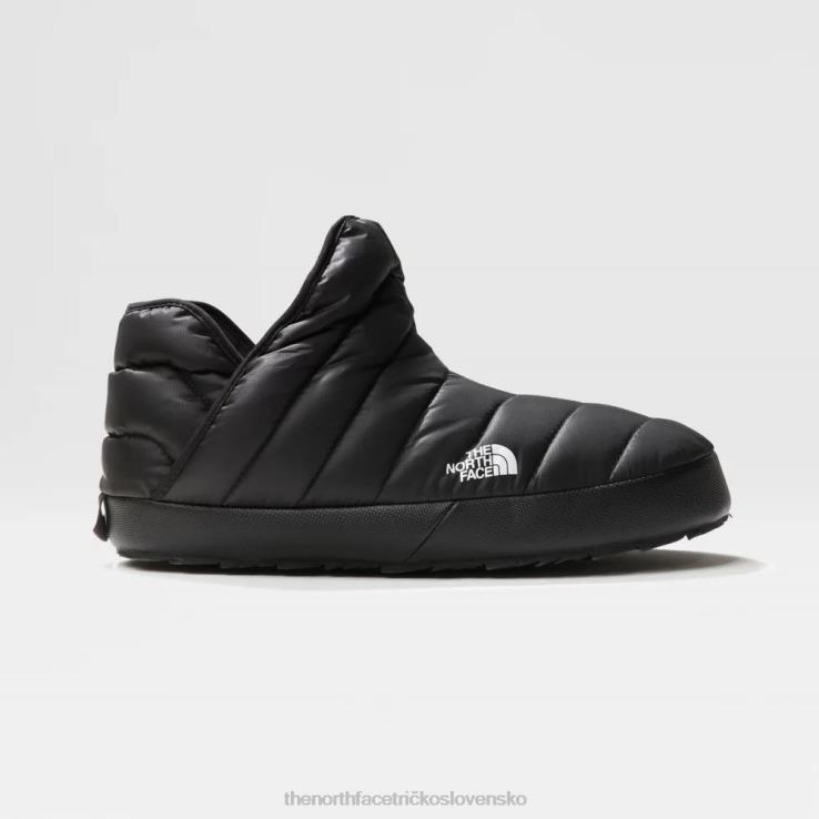 HLH08187 čierna biela The North Face čierne biele pánske termobalové trakčné zimné topánky