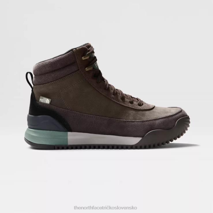 HLH08654 kávovo hnedá The North Face muži späť do berkeley iii kožené street topánky