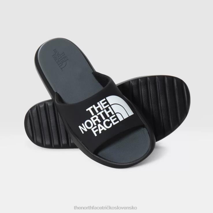 HLH081348 čierna biela The North Face čiernobieli muži triarchové diapozitívy