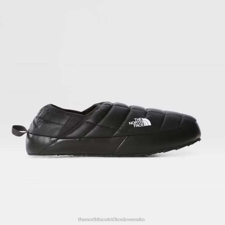 HLH08221 čierna biela The North Face black white men thermoball v traction winter mules