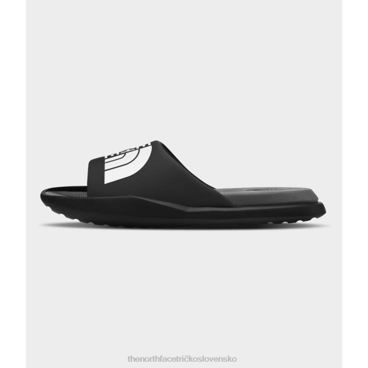 HLH084556 čierna biela The North Face muži triarch diapozitívy čierna biela