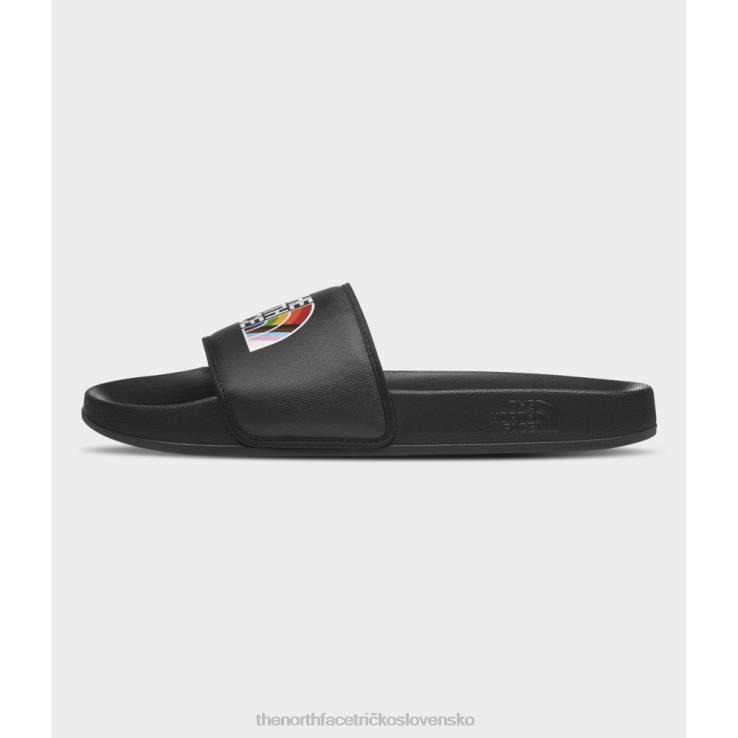 HLH084615 čierna biela The North Face black white pride base camp iii slidesï¾¡ï¾ªmens size