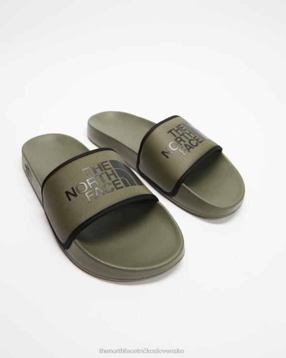 HLH087148 taupe zelená The North Face šmýkačky základného tábora iii muži