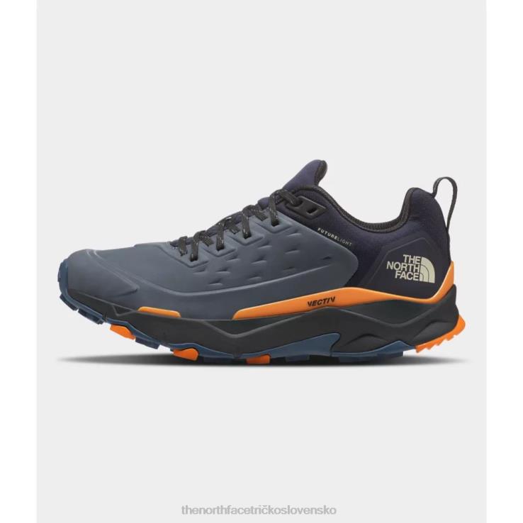 HLH084035 sivá The North Face pánske vectiv exploris futurelight kožené topánky