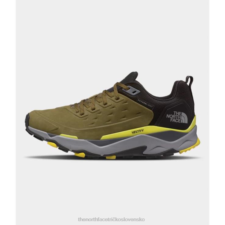 HLH084039 vojenská oliva The North Face pánske vectiv exploris futurelight kožené topánky