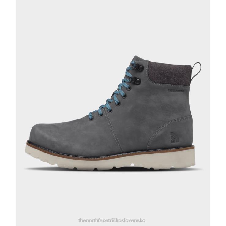 HLH086272 čierna The North Face muži pracujú na nosení čipkovaných ii nepremokavých topánok