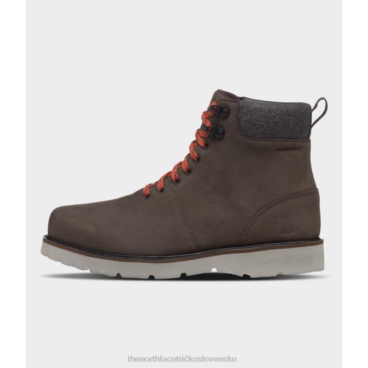 HLH086273 demitasse hnedá The North Face muži pracujú na nosení čipkovaných ii nepremokavých topánok