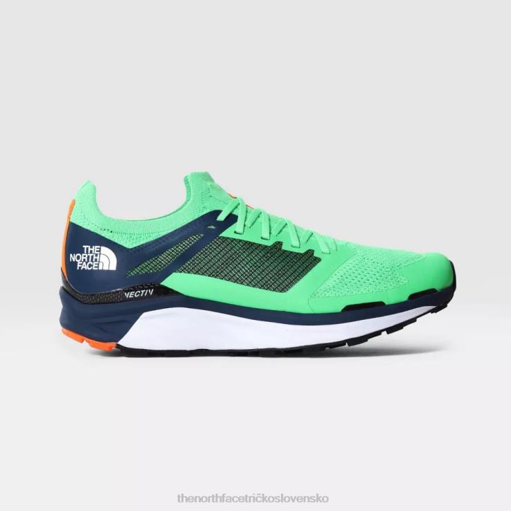 HLH08655 chlorofylová zelená The North Face pánska letová séria vectiv trailová bežecká obuv