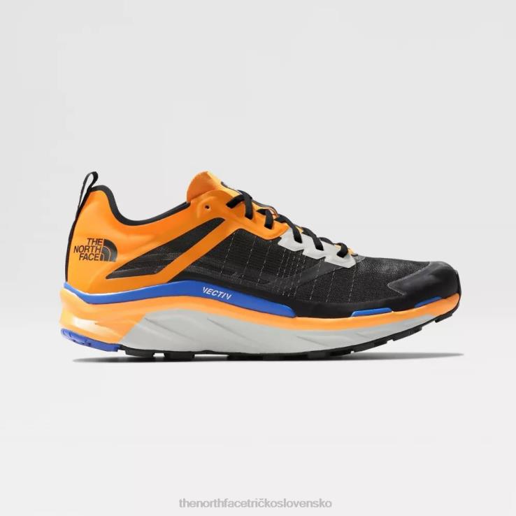 HLH08664 čierno-oranžová The North Face pánske vectiv infinite trail running shoes black orange