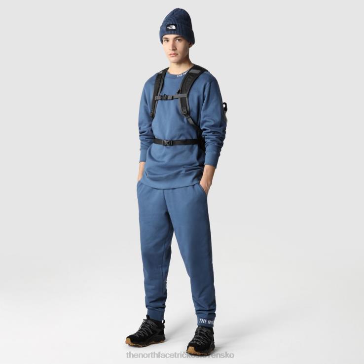 HLH081222 tienisté modré The North Face pánske zumu fleecové joggery