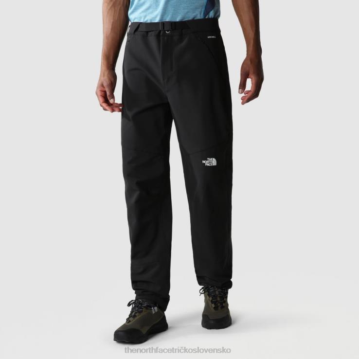 HLH082072 čierna The North Face pánske diablo regular zúžené nohavice