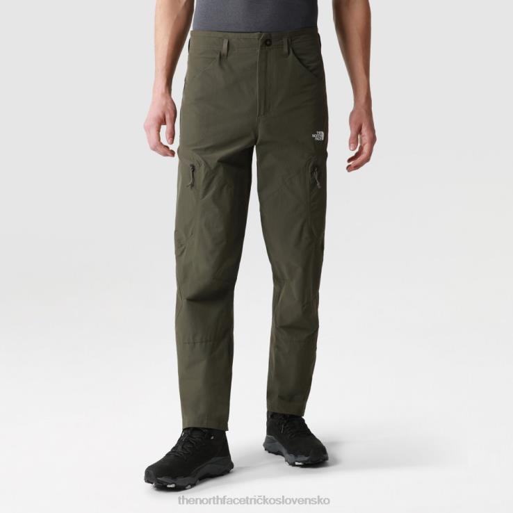HLH082117 nová taupe zelená The North Face muži skúmajú bežné zúžené nohavice