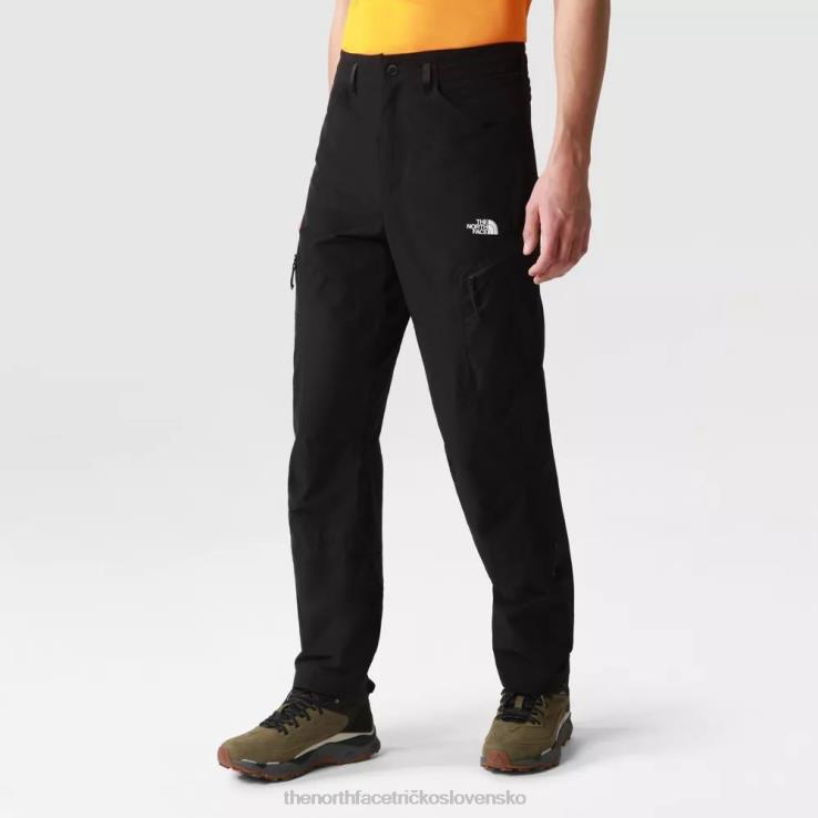 HLH082118 čierna The North Face muži skúmajú bežné zúžené nohavice