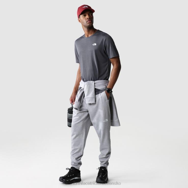HLH082124 sivá The North Face pánske reaxion fleecové joggery
