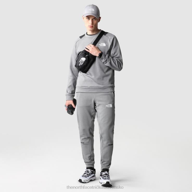 HLH082164 sivá The North Face pánske tréningové flísové nohavice