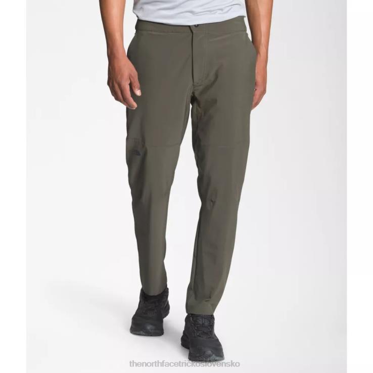 HLH083273 nová taupe zelená The North Face pánske prvoradé aktívne nohavice