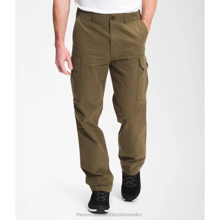 HLH083851 vojenská oliva The North Face pánske nákladné nohavice m66