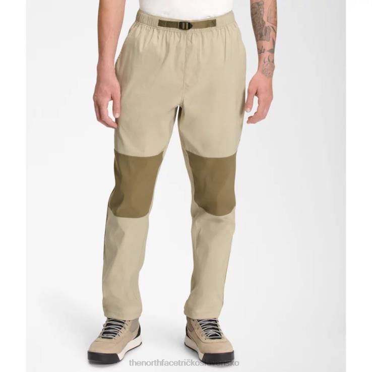 HLH083852 kepr béžový The North Face pánske nohavice s opaskom triedy V